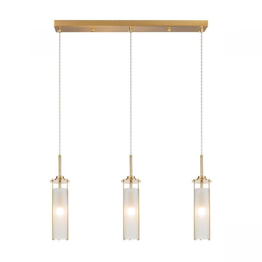Подвесной светильник Indigo Torcia 11038/3P Brass V000416