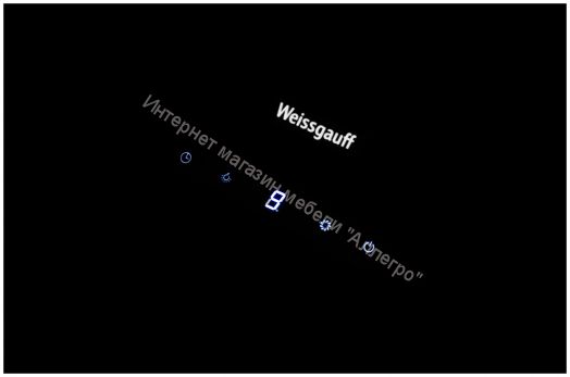 Вытяжка Weissgauff Merga 60 BL Sensor чёрный