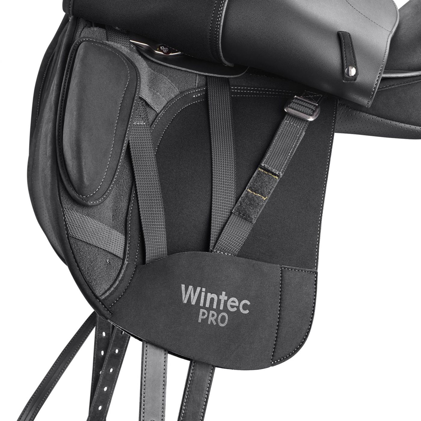 Седло Wintec Pro Wide Dressage (HART). Замша. Для крупных лошадей. Выездка