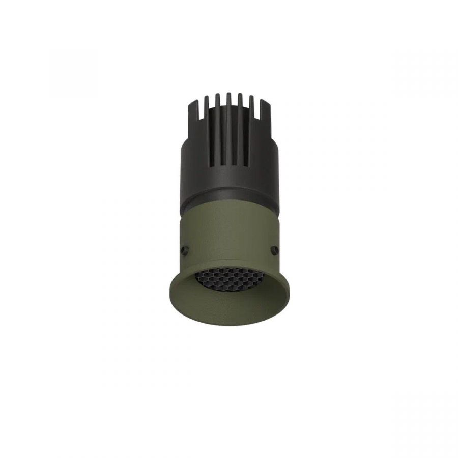 POINTS Точечный светильник GLAZ S LED 220В 6Вт 3000К CRI90 50° NO-DIM пепельно-зеленый