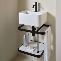 Стальной каркас для раковины Cielo Les Petites LPSTQ35 41х35х40 см схема 1