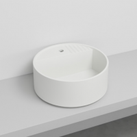 Раковина круглая Cielo Arcadia Tiberino накладная/на пьедестал, диаметр 50 см арт. TILA/TILASF схема 1