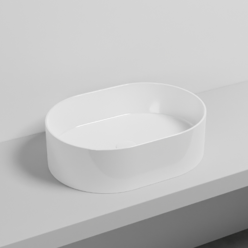 Изображение Раковина накладная Cielo Theo THLAO овальная, 55х40х16 см