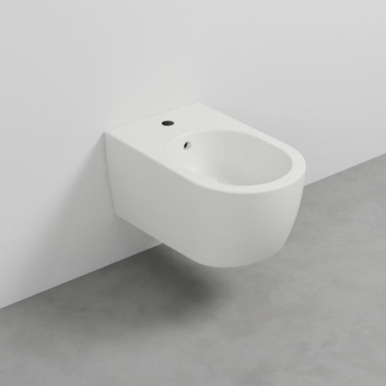 Биде подвесное Cielo Smile Pro SMBSP с отверстием под смеситель