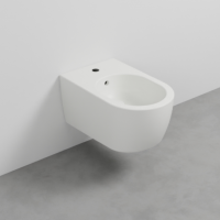 Биде подвесное Cielo Smile Pro SMBSP с отверстием под смеситель схема 1