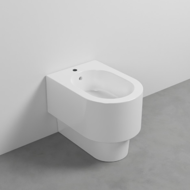 Изображение Биде напольное Cielo Otis OTBI с 1 отверстием под смеситель