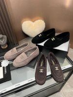 Лоферы Chanel с мехом Premium