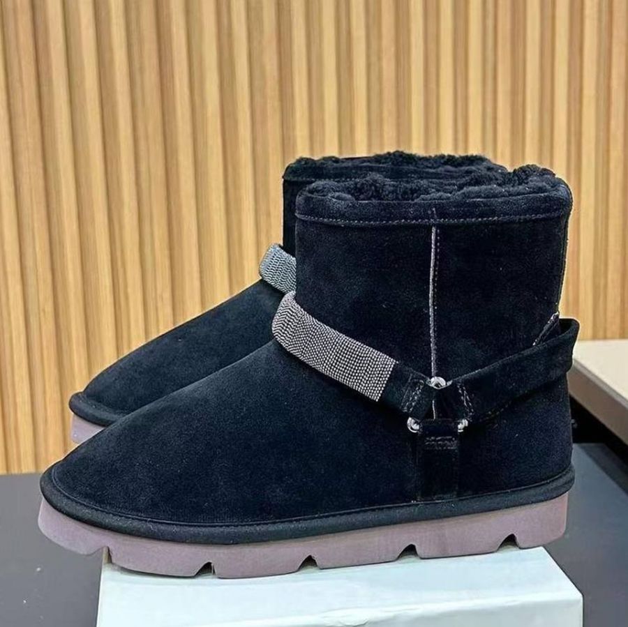 Угги Brunello Cucinelli с мехом Premium