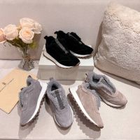 Кроссовки Brunello Cucinelli с мехом Premium