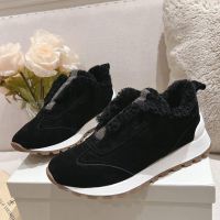 Кроссовки Brunello Cucinelli с мехом Premium