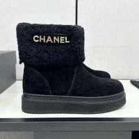 Полусапоги Chanel зимние Premium