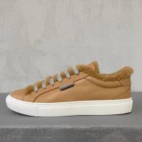 Кеды Brunello Cucinelli с мехом Premium