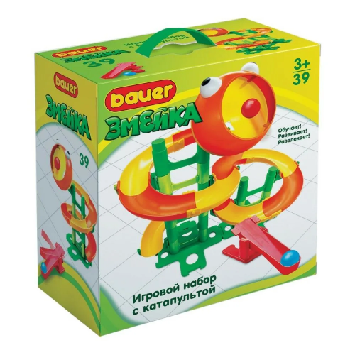 Конструктор "Змейка" 39 деталей