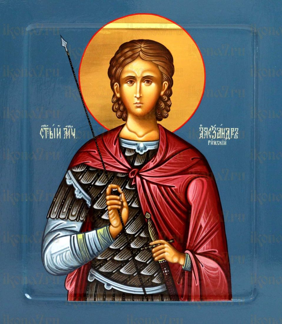 Икона Александр Римский (UV-печать)(10214)
