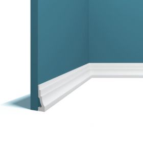 Плинтус Perfect Plus P107 Д200xШ5смxТ1.5см / Перфект Плюс