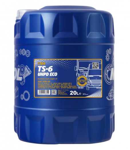 Mannol TS-6 10W-40 UHPD Eco, 20л