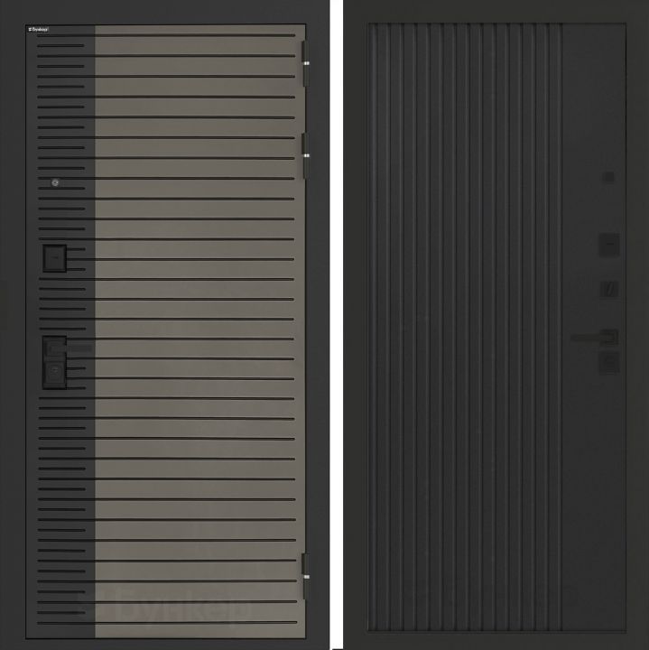 Входная дверь Бункер BN-15 - 29 Черный кварц