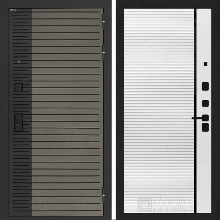 Входная дверь Бункер BN-15 - 22 Белый софт