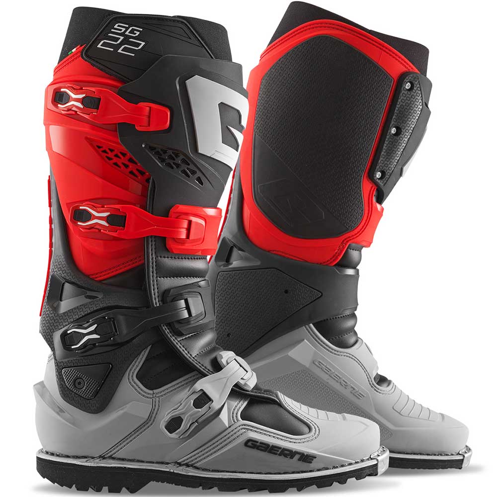 Gaerne SG22 Gore Tex Enduro Red/Black/Grey Limited Edition (2025) мотоботы