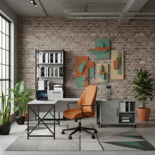 ЛОФТ-13 Шкаф для одежды (700х500х1900 мм) Бетон