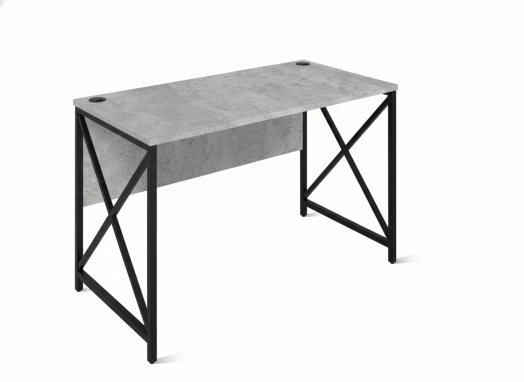 ЛОФТ-2 Стол рабочий (1350х600х750 мм) Бетон