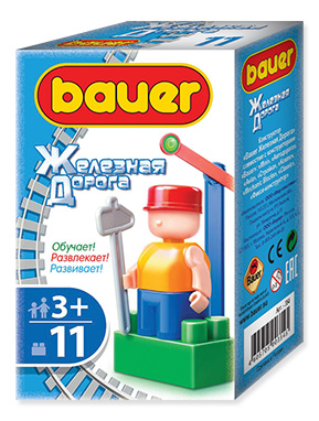 Конструктор 11 деталей в ассортименте (в коробке)