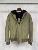 Куртка бомбер мужской LORO PIANA с норкой