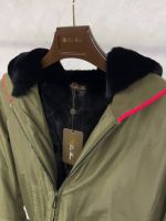 Куртка бомбер мужской LORO PIANA с норкой