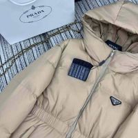 Пуховик PRADA Re-Nylon down женский