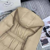 Пуховик PRADA Re-Nylon down женский