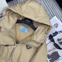 Пуховик PRADA Re-Nylon down женский