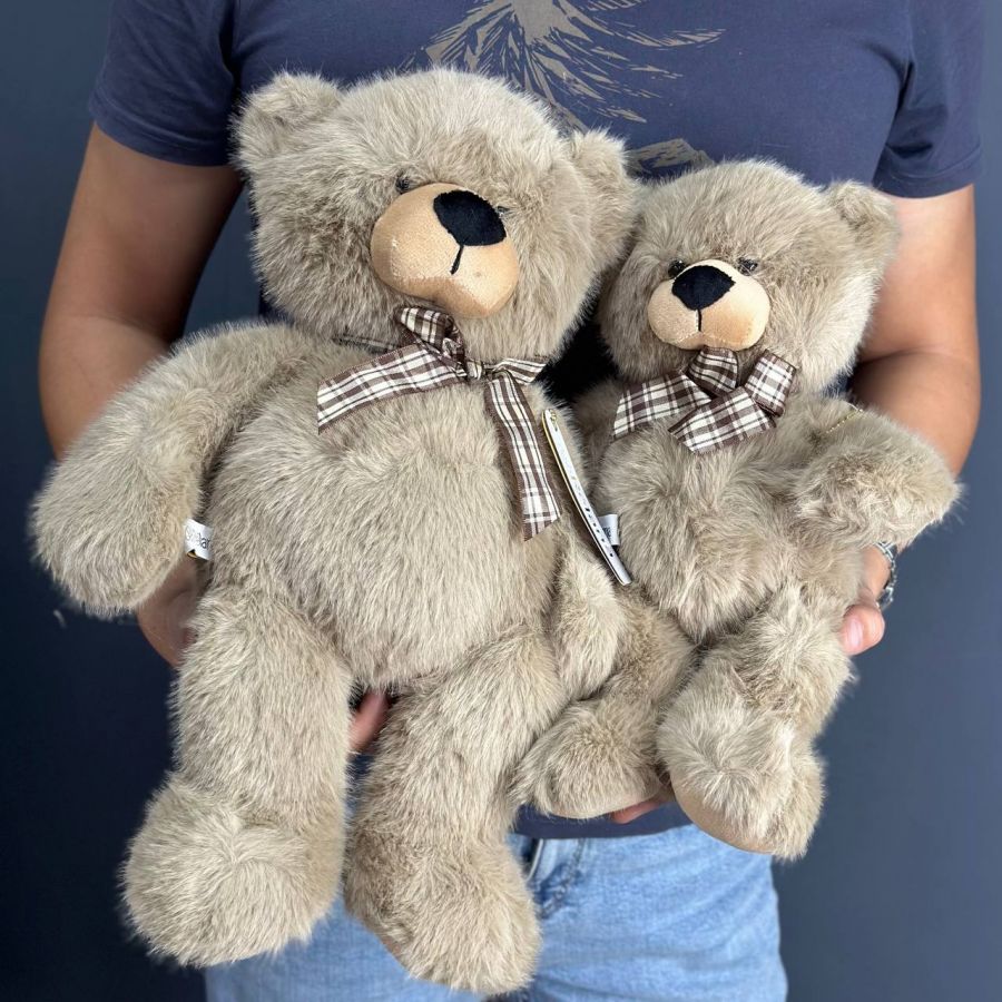 Мишка с бантом