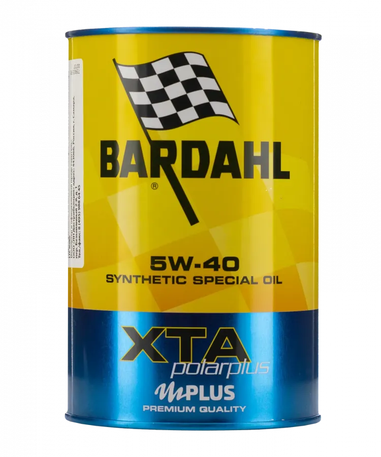 Bardahl XTA 5W-40, 1л