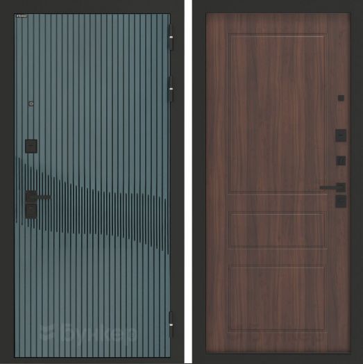 Входная дверь Бункер BN-13 - 03 Орех бренди