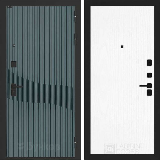 Входная дверь Бункер BN-13 - 07 Белое дерево