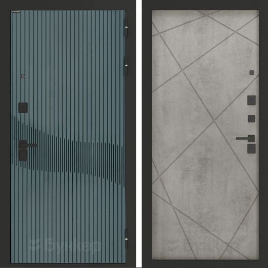 Входная дверь Бункер BN-13 - 24 Бетон светлый