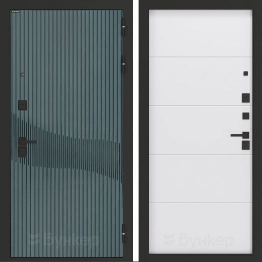 Входная дверь Бункер BN-13 - 13 Белый софт