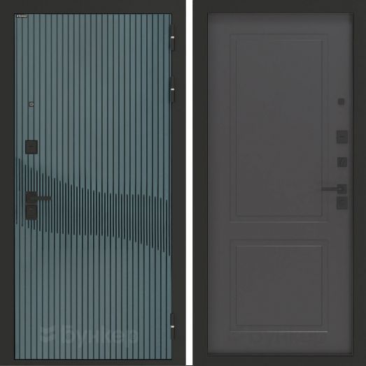 Входная дверь Бункер BN-13 - 11 Графит софт