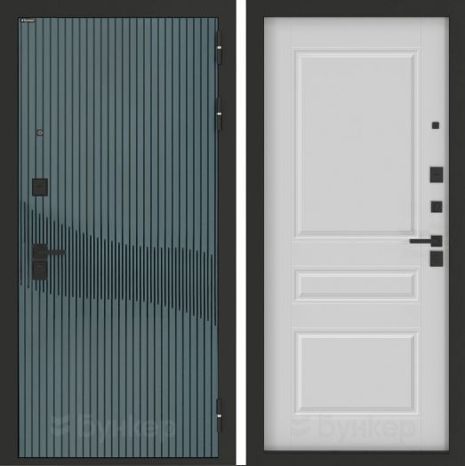 Входная дверь Бункер BN-13 - 03 Белый софт