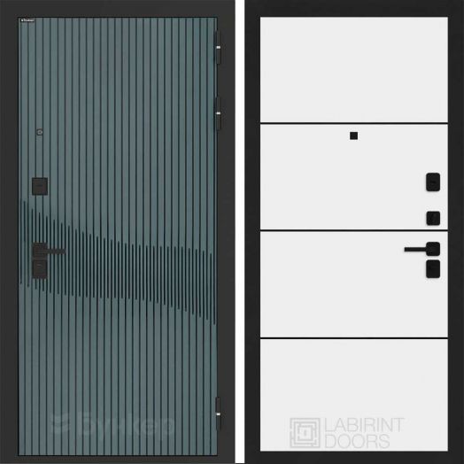 Входная дверь Бункер BN-13 - 25 Белый софт