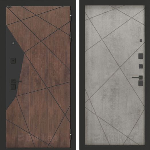 Входная дверь Бункер BN-14 - 24 Бетон светлый