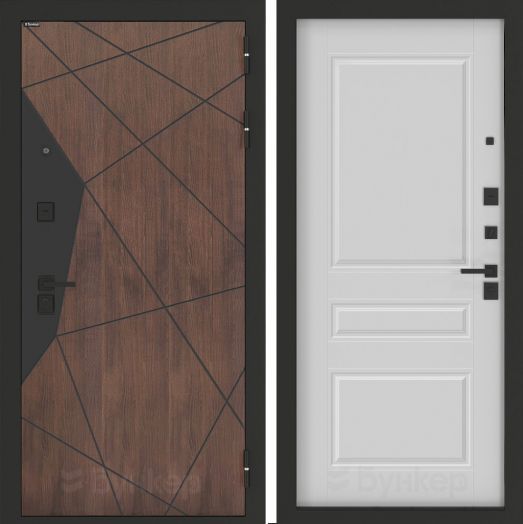 Входная дверь Бункер BN-14 - 03 Белый софт