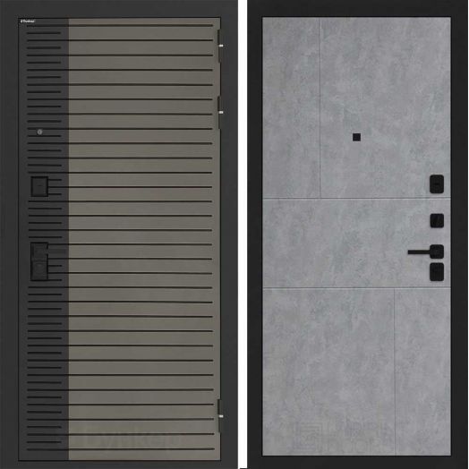 Входная дверь Бункер BN-15 - 21 Бетон светлый