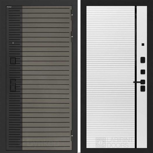 Входная дверь Бункер BN-15 - 22 Белый софт