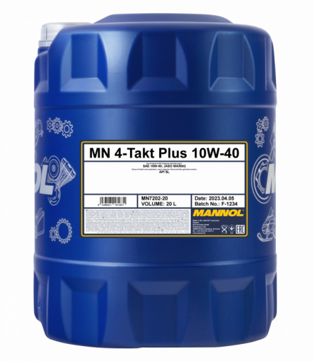 Mannol 4-Takt Plus 10W-40, 20л