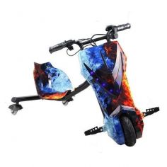 Электроскутер Дрифт-Карт для дрифта огонь и лед