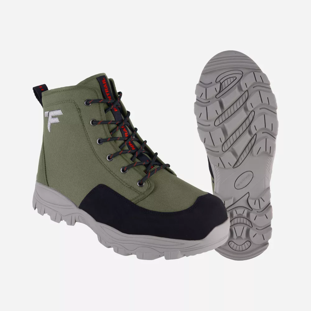 БОТИНКИ FINNTRAIL URBAN KHAKI НА РЕЗИНОВОЙ ПОДОШВЕ