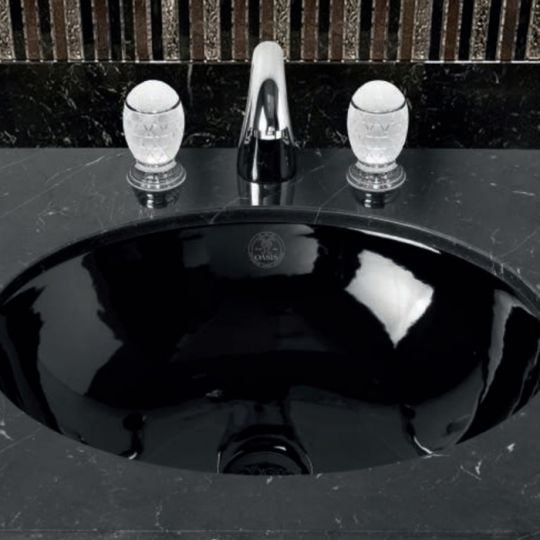 Комплект мебели №14 Oasis Academy напольная комсоль со столешницей и раковиной 160х53х200 см схема 3