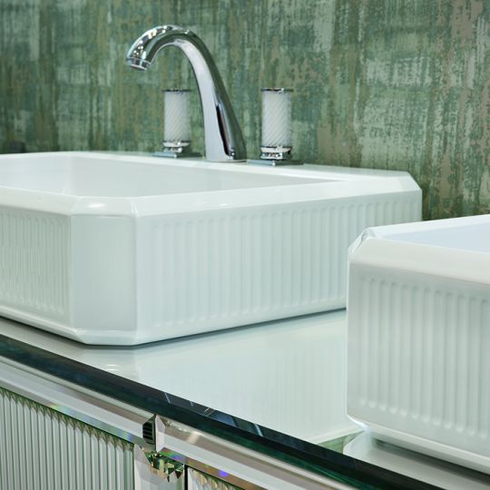 Комплект мебели напольный №3 Oasis Rialto 190x51x200 см консоль с раковиной схема 5