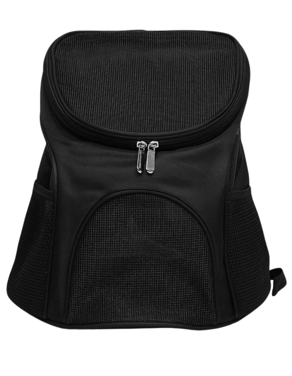 Рюкзак для переноски кошек и собак, 31,5 х 25 х 33 см, черный